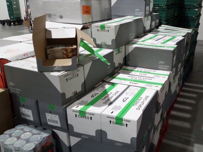 Lots of Tesco's finest mince pies