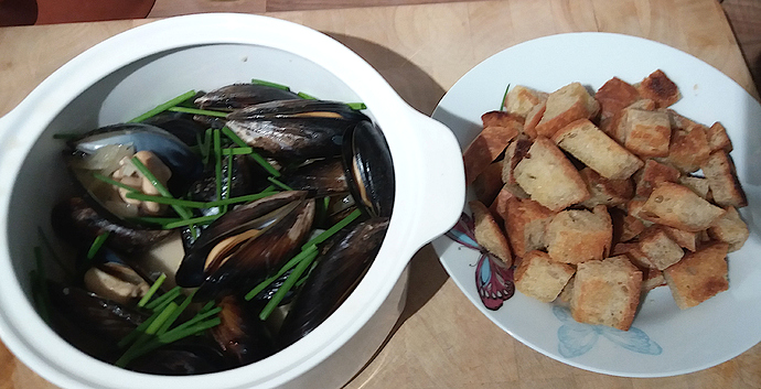 moules mariniere