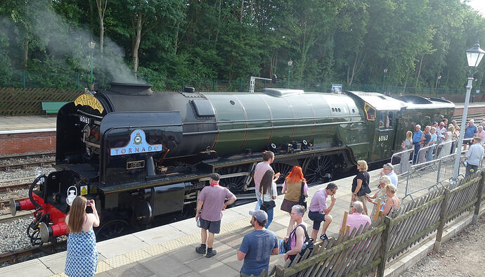Flying Scotsman on the Great Central at NTHC Ruddington, Nottingham - Tornado - 30th May 2026 - 01 - by & © Paul Jeffery, 2026