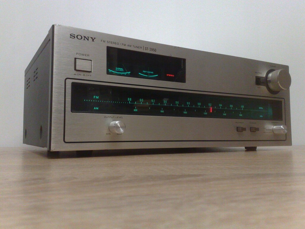 SONY FMステレオ/FM-AMチューナー ST-3950 Sony ST-3950 Stereo Tuner – The Turntable Store