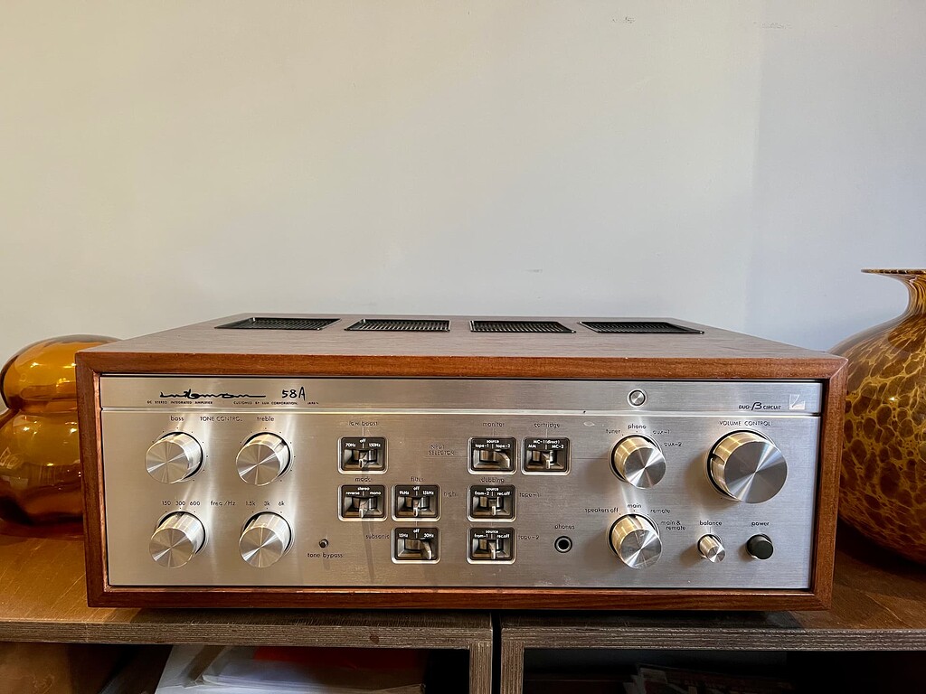 FS: Luxman L-58a Integrated Amplifier - Classifieds - Audio Abattoir
