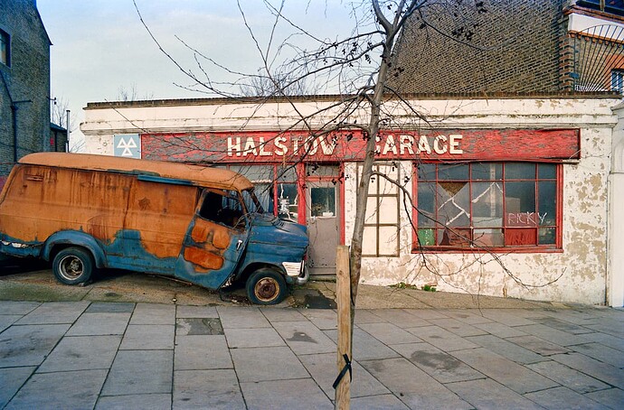 Halstow-Garage-Westcombe-Park-Greenwich-1990