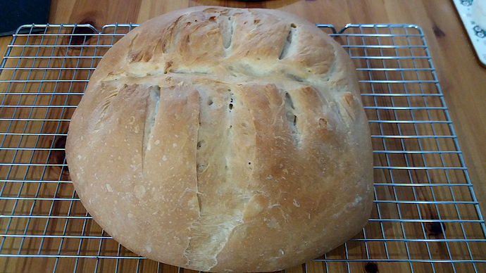 simple white loaf