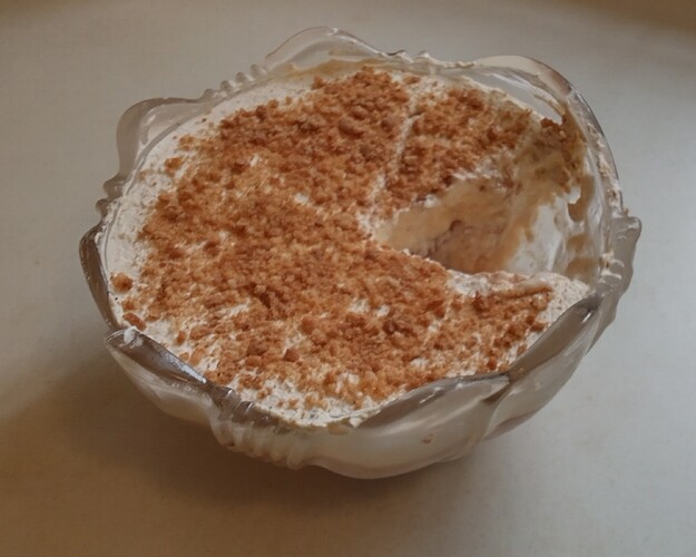 Sherry trifle Sep 25