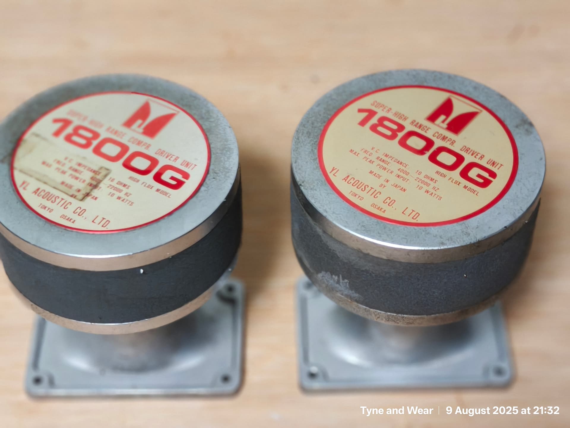 YL Acoustic 1800G Super-High-Range Compression Drivers